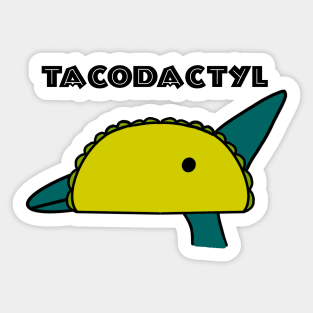 Pterodactyl Taco (Tacodactyl) Sticker